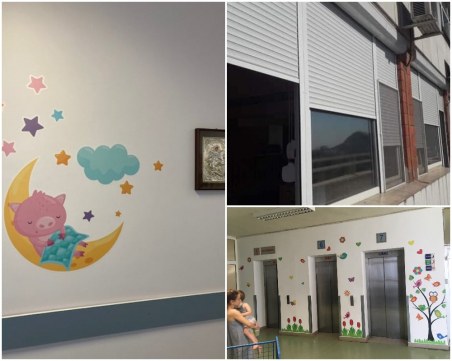 Пловдивчани превърнаха детска хирургия в приказно царство, набират средства за ролетни щори