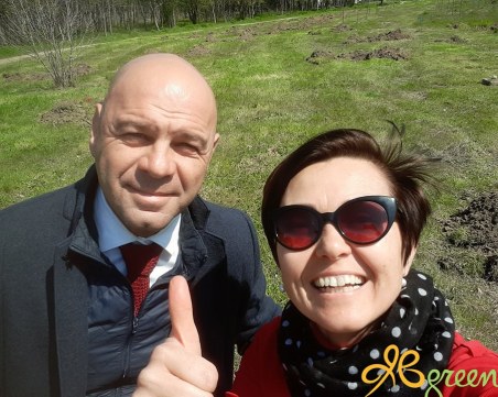 Започва залесяването на новата горичка 