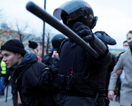 1500 души са арестувани по време на протестите за Навални