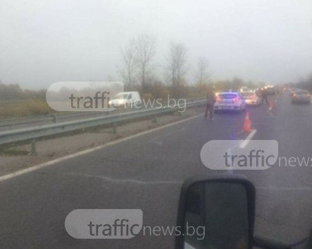 Тир се преобърна на АМ 