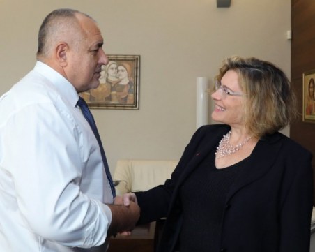 Борисов проведе разговор с посланика на Франция Флоранс Робин