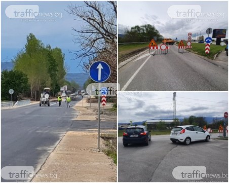 Напрежение на Околовръстното! Работници без достъп до фабриките, заради полагане на маркировка