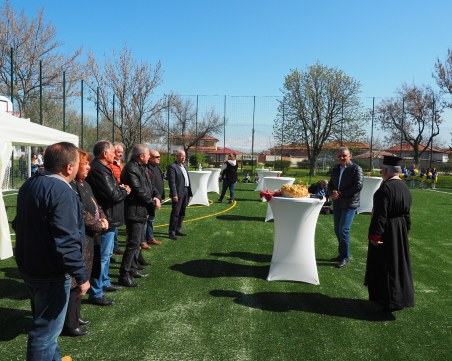 Пето игрище за минифутбол откриха в община 