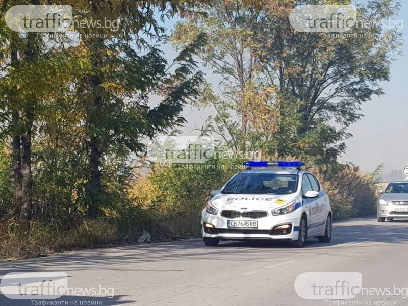 Пловдивчанин седна друсан зад волана, полицията го спипа