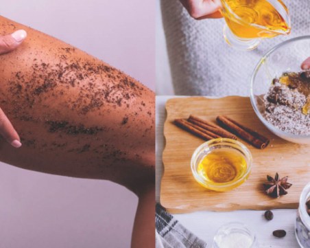 Домашен пилинг против целулит от 3 съставки