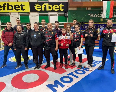 Резултатите от Държавните първенства по кикбокс в Пазарджик