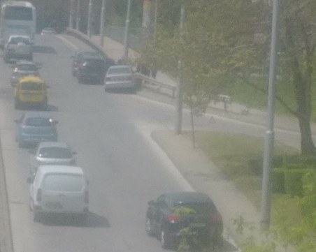 Катастрофа на натоварен булевард в Пловдив