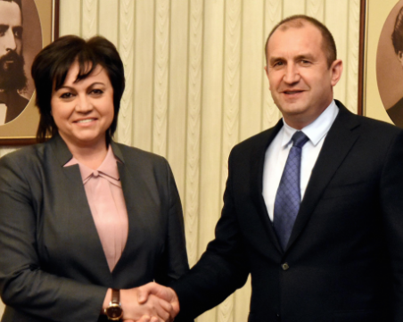 Президентът връчва мандат на БСП