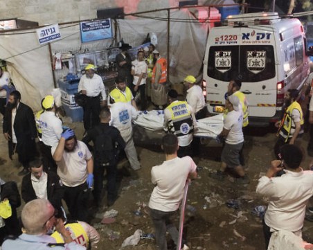 Загиналите в Израел достигнаха 44 души ,ранените са над 150