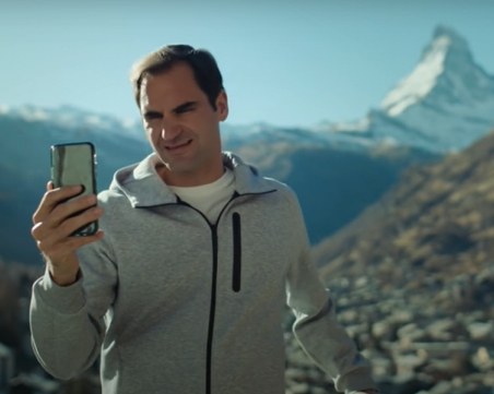 Без Драма: Федерер и Робърт де Ниро с 