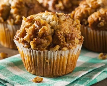 Идея за здравословна закуска: Пълнозърнести мъфини с банан