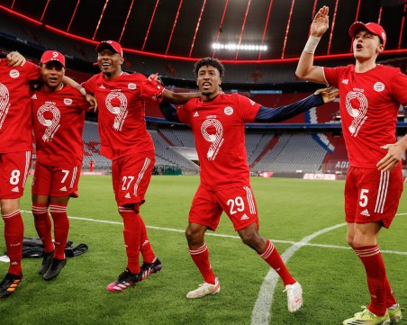 Байерн Мюнхен стана шампион за девети пореден път, Левандовски с уникални постижения