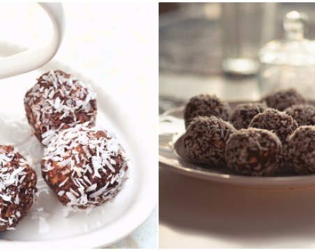 Десерт без печене: Вкусни и здравословни бонбони от сушени плодове и бисквити