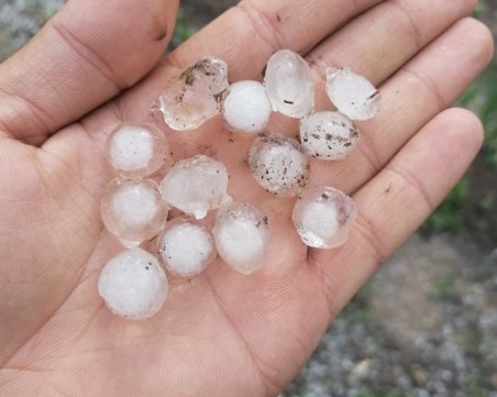 Градушки удариха Северна България