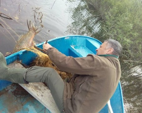 Конфискуваха 1 км мрежи за калкан между Кранево и Златни пясъци
