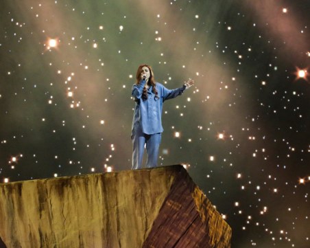 Показаха първи кадри от сценичното изпълнение на Виктория за Евровизия