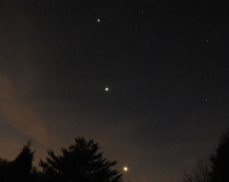 Зрелищно небе тази нощ: Ще гледаме парада на планетите