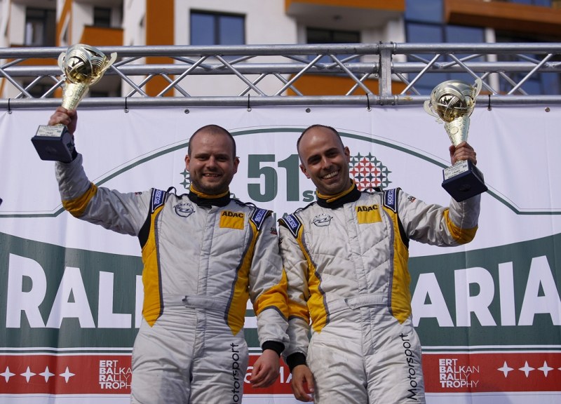 Даниел Попов и Ангел Башкехайов са победителите в ERT2 на рали България 2021