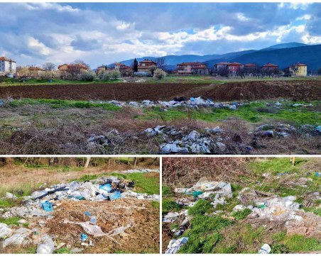 Поредната мизерия: Боклуци гният до обработваеми земи на село в Пловдивско