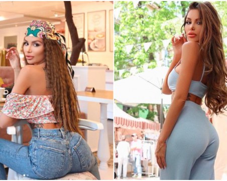 Моника Валериева трупа лайкове с нови снимки и свежарска визия