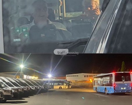 Предадоха на съд шофьора на автобус от градския транспорт, който уби кондукторка в Пловдив