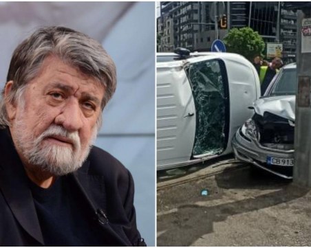 Вежди Рашидов е катастрофирал в столицата