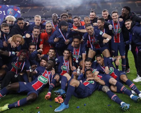 ПСЖ грабна Купата на Франция