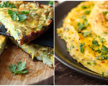 Вкусен и бърз пай с яйца и спанак, изпечен на фурна - идеален за закуска