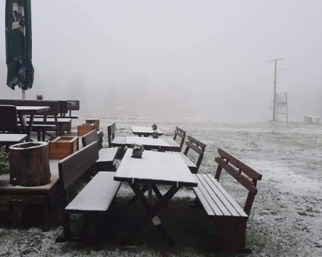 Изненада: Пампорово се събуди със снежна покривка