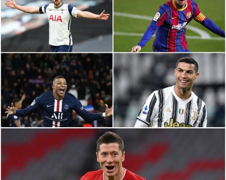 Всички голмайстори в топ 5 на първенствата на Европа