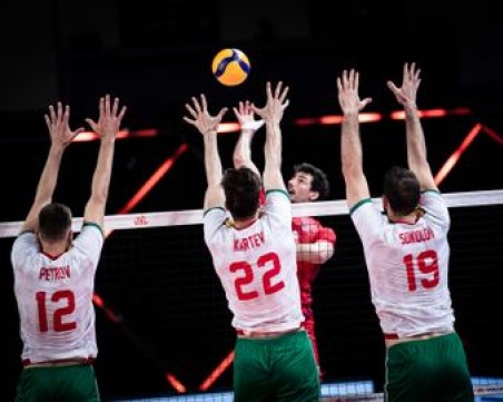 Волейболните национали стартираха със загуба първия си мач от Волейболната лига на нациите