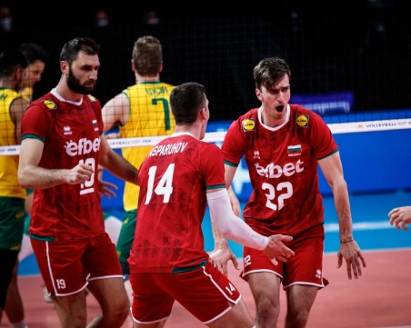 Волейболните национали с първа победа в Лигата на нациите