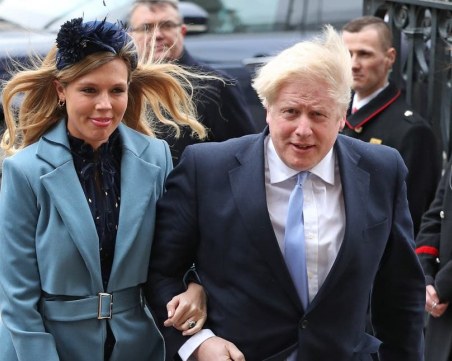 Борис Джонсън се ожени тайно в Уестминстърската катедрала