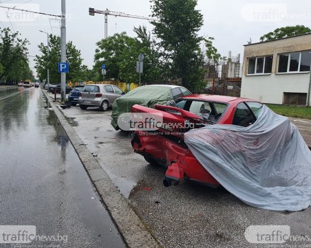 Прокуратурата пое случая с мелето с пет коли в Пловдив