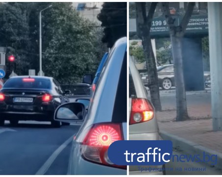 Опасно нарушение на пловдивски булевард: Някой май не е чел правилника?