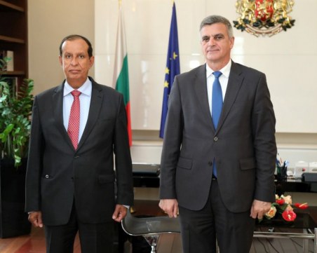 Стефан Янев се срещна с посланика на Обединените арабски емирства