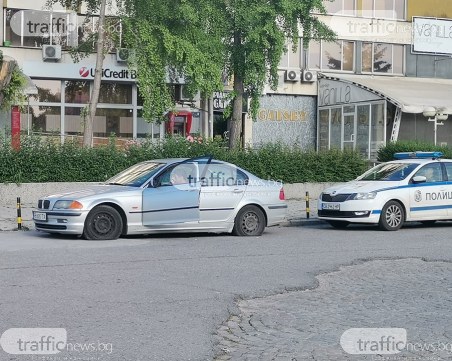 Вандалщита в центъра на Пловдив! Коли осъмнаха с нарязани гуми