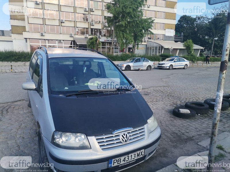 Прокуратурата проверява вандалщината с нарязани гуми в центъра на Пловдив