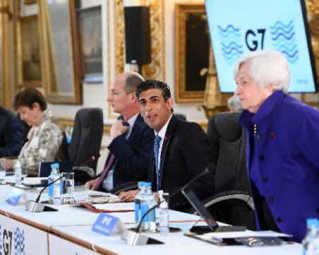 Г-7 се споразумя за глобален минимален корпоративен данък от 15%