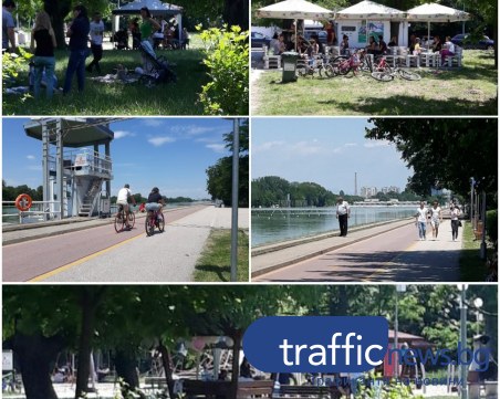 Пикник в Розариума и разходка на Гребната! Пловдивчани излязоха сред природата