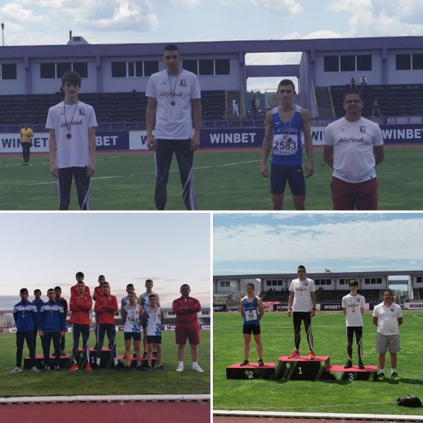 Младите пловдивски атлети с 11 титли от НШ до 16 години във Велико Търново