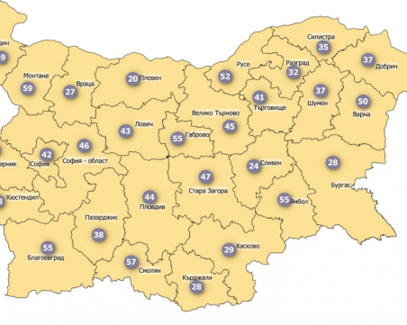 COVID-19 затихва! Цяла България вече е в жълто