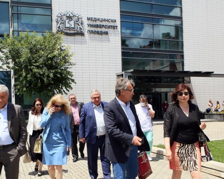 Ректорите на медицинските университети на среща в Пловдив