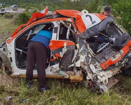 Пилотът Уур Сойлу e с отток на мозъка и счупен прешлен от катастрофата на рали Сливен