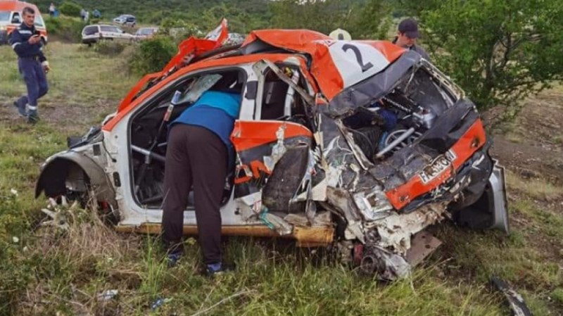 Пилотът Уур Сойлу e с отток на мозъка и счупен прешлен от катастрофата на рали Сливен