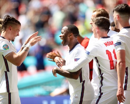 Англия тръгна с минимална победа срещу Хърватия на Евро 2020