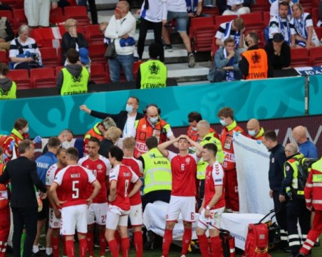 Български лекар участвал в спасяването на Ериксен