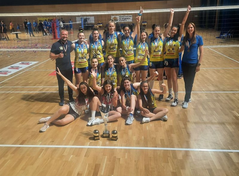 Марица U15 стана шампион на държавното първенство без загубен гейм