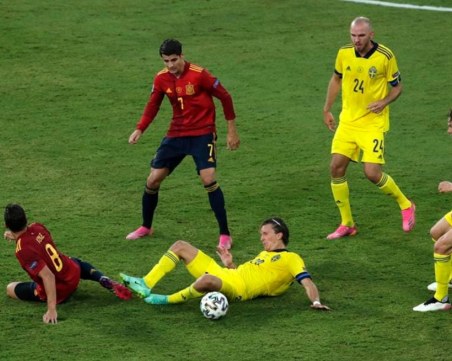 Испания не успя да пробие шведската стена