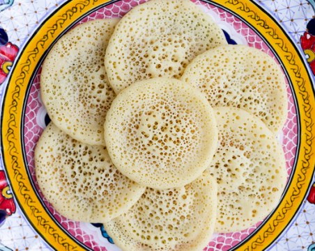 Рецепта за марокански палачинки, които се пекат само от едната страна